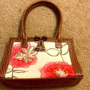 Vintage Cute Liz Claiborne Floral Purse
